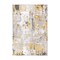 World Rug Gallery Distressed Abstract Yellow/Gray/Ivory Area Rug 7'10''x10' 2085YELLOW8X10 - alternate 8